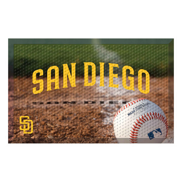 MLB - San Diego Padres Scraper Mat with San Diego Logo