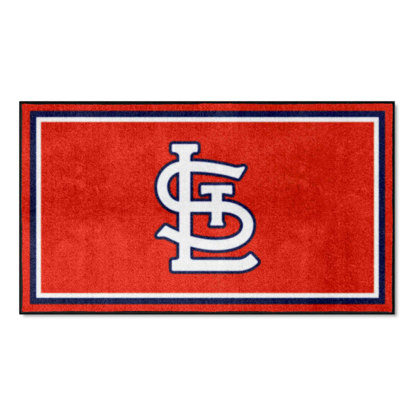 MLB - St. Louis Cardinals 3x5 Rug with St. L Logo