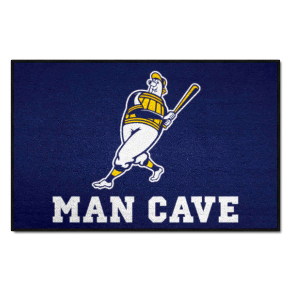 MLB - Milwaukee Brewers Man Cave Starter with MB Mascot Logo