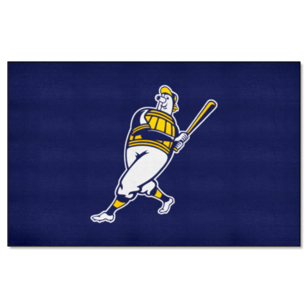 MLB - Milwaukee Brewers Ulti-Mat with MB Mascot Logo