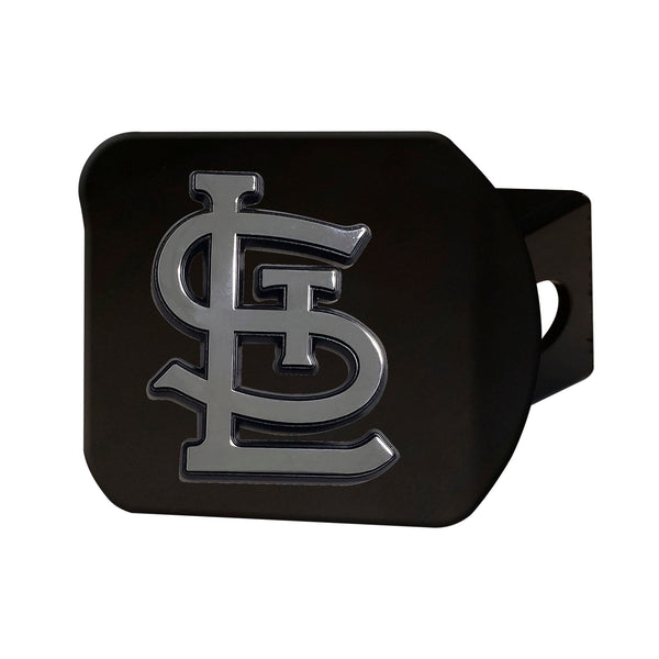 MLB - St. Louis Cardinals Hitch Cover - Black with St. L Logo