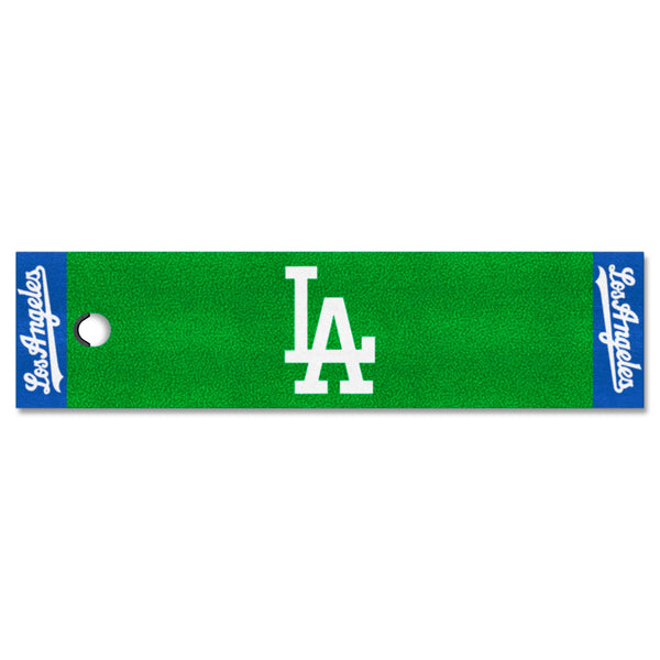 MLB - Los Angeles Dodgers Putting Green Mat with LA Logo