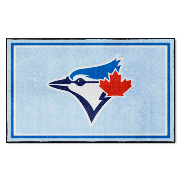 MLB - Toronto Blue Jays 4x6 Rug with Symbol Logo