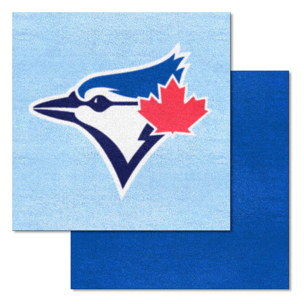 MLB - Toronto Blue Jays Team Carpet Tiles with Symbol Logo