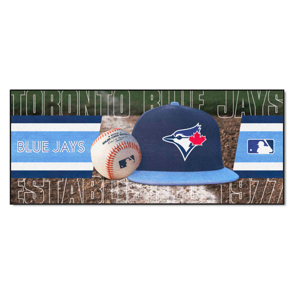 MLB - Toronto Blue Jays Baseball Runner with Symbol Logo