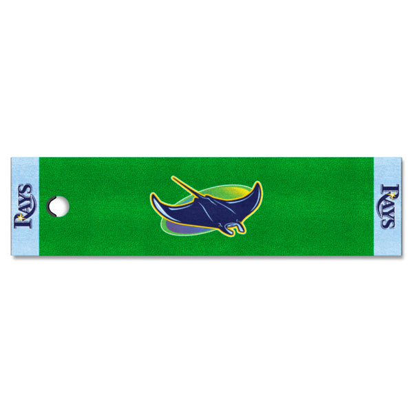 MLB - Tampa Bay Rays Putting Green Mat with Symbol Logo