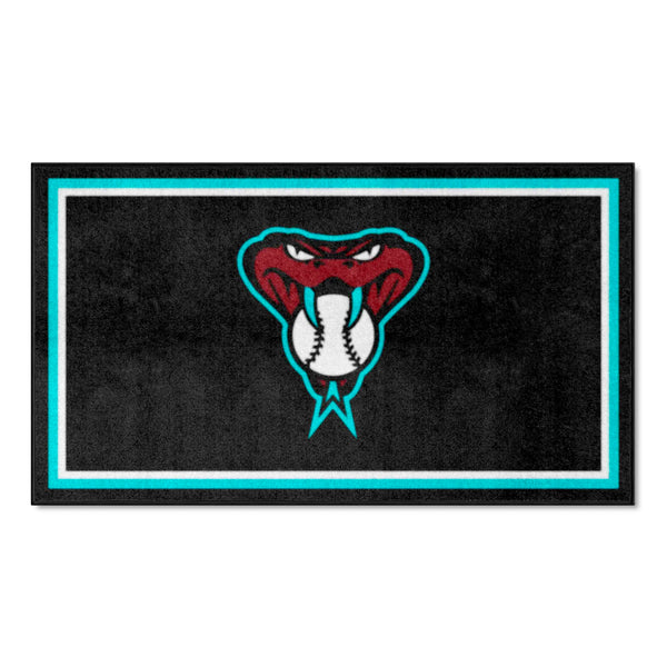 MLB - Arizona Diamondbacks 3x5 Rug with AD Symbol Logo