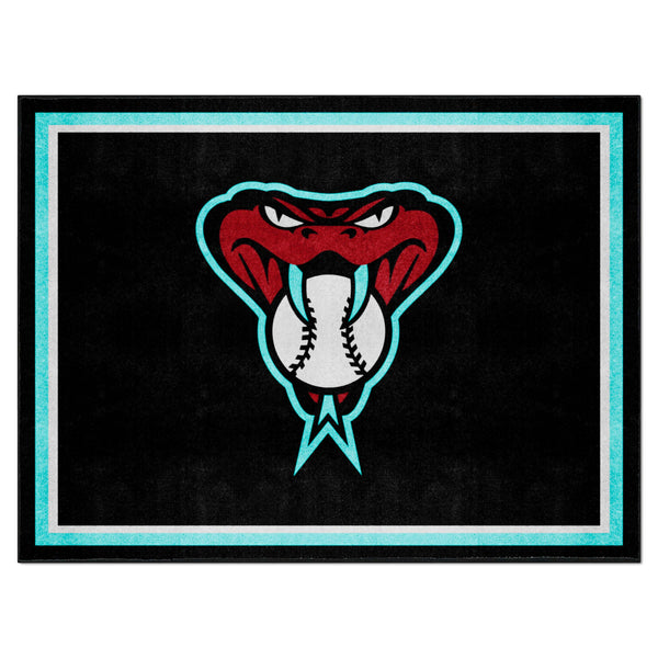 MLB - Arizona Diamondbacks 8x10 Rug with AD Symbol Logo