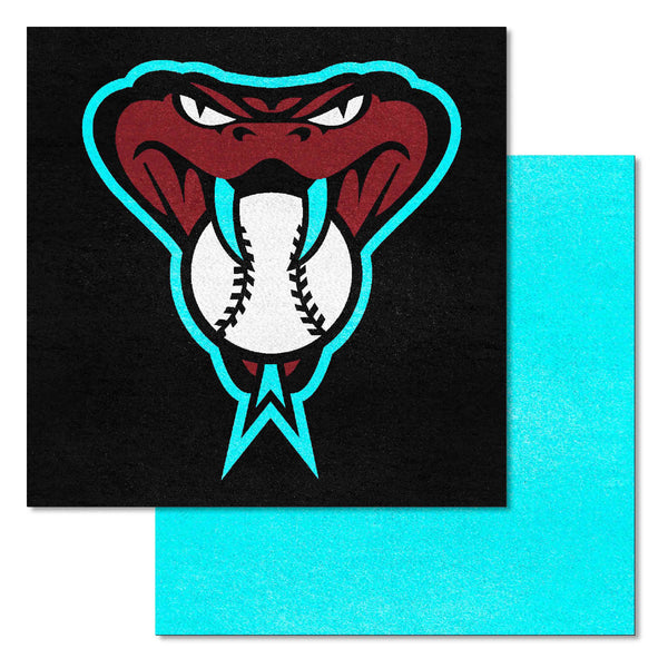 MLB - Arizona Diamondbacks Team Carpet Tiles with AD Symbol Logo