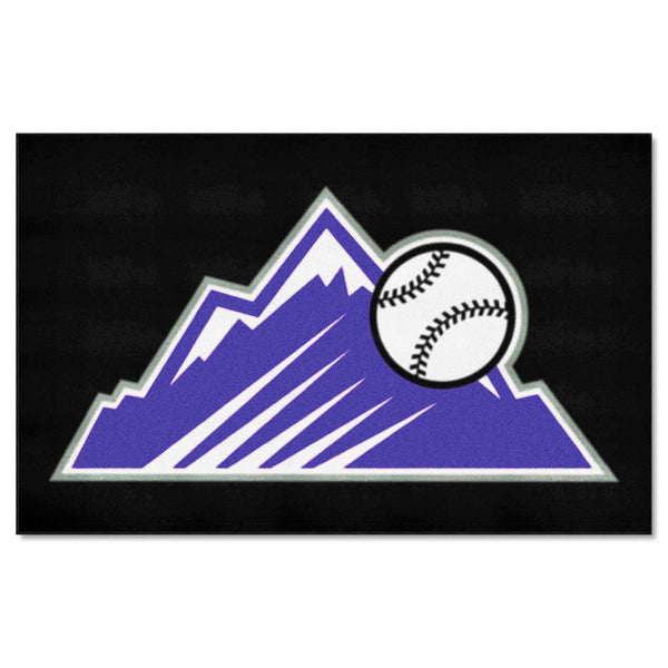 MLB - Colorado Rockies Ulti-Mat with Symbol Logo