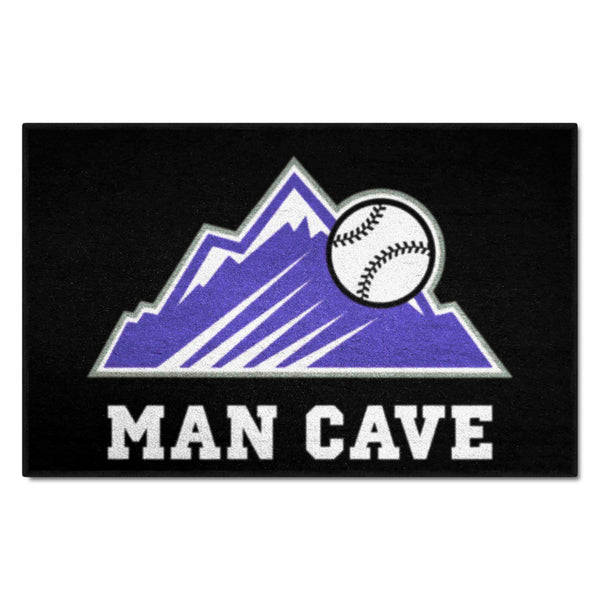 MLB - Colorado Rockies Man Cave Starter with Symbol Logo