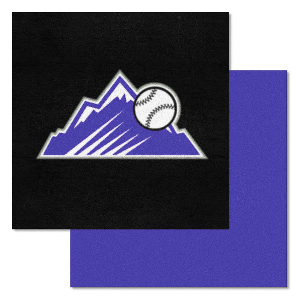 MLB - Colorado Rockies Team Carpet Tiles