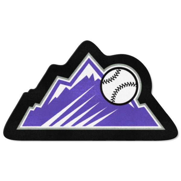 MLB - Colorado Rockies Mascot Mat with Symbol Logo