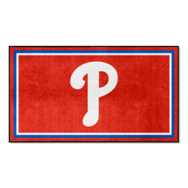 MLB - Philadelphia Phillies 3x5 Rug with P Logo