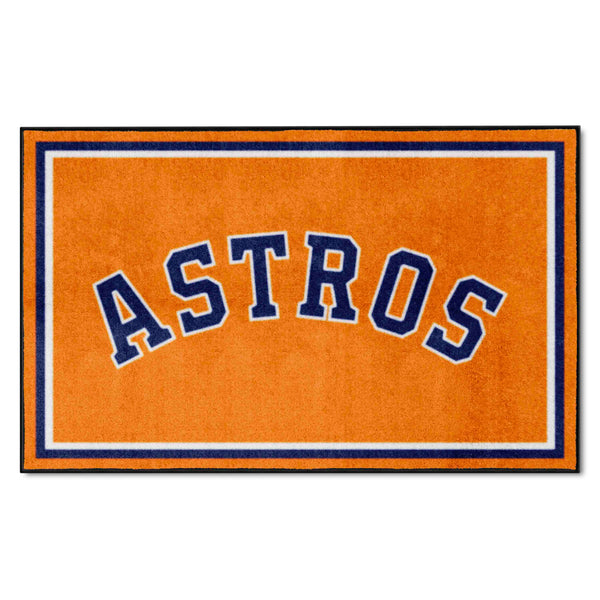 MLB - Houston Astros 4x6 Rug with Astros Logo