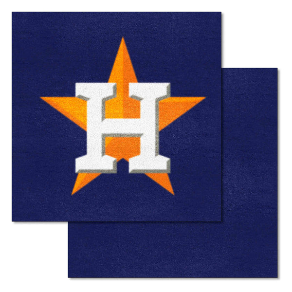 MLB - Houston Astros Team Carpet Tiles with H Logo