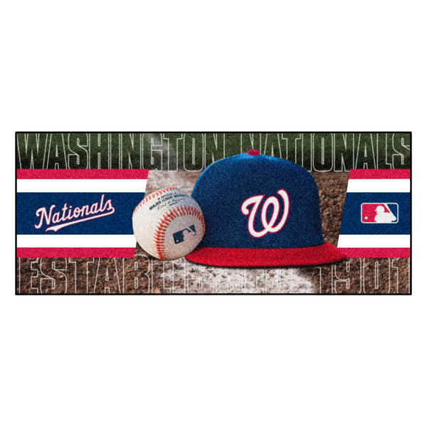 MLB - Washington Nationals Baseball Runner with Nationals Logo