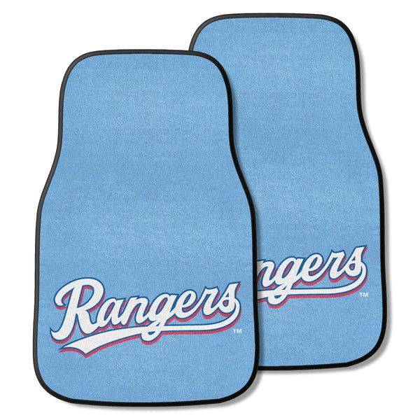 '-2-pc Carpet Car Mat Set-True Sports Fan