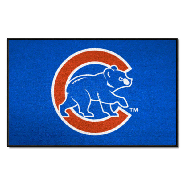 MLB - Chicago Cubs Starter Mat with Cubs Logo