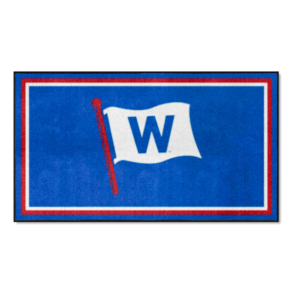 MLB - Chicago Cubs 3x5 Rug with W Logo