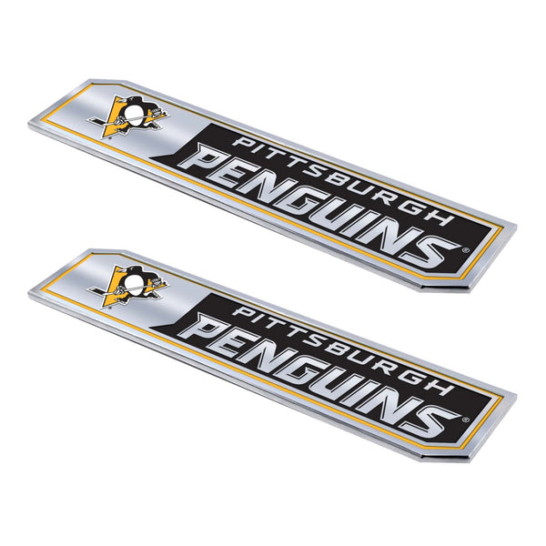 NHL - Pittsburgh Penguins Embossed Truck Emblem 2-pk