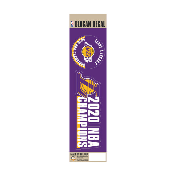 NBA - Milwaukee Bucks Team Slogan Decal