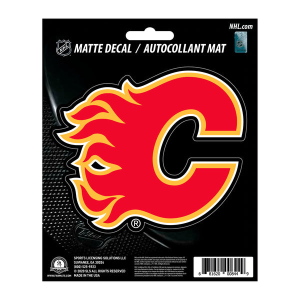 NHL - Calgary Flames Matte Decal