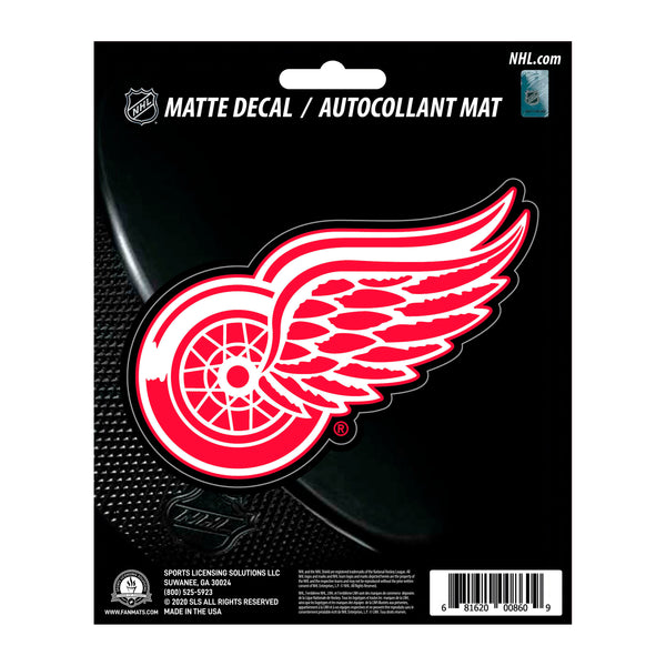 NHL - Detroit Red Wings Matte Decal