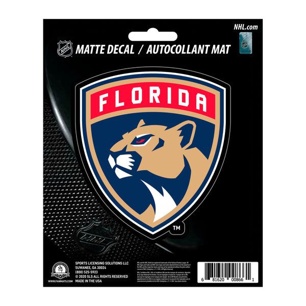 NHL - Florida Panthers Matte Decal
