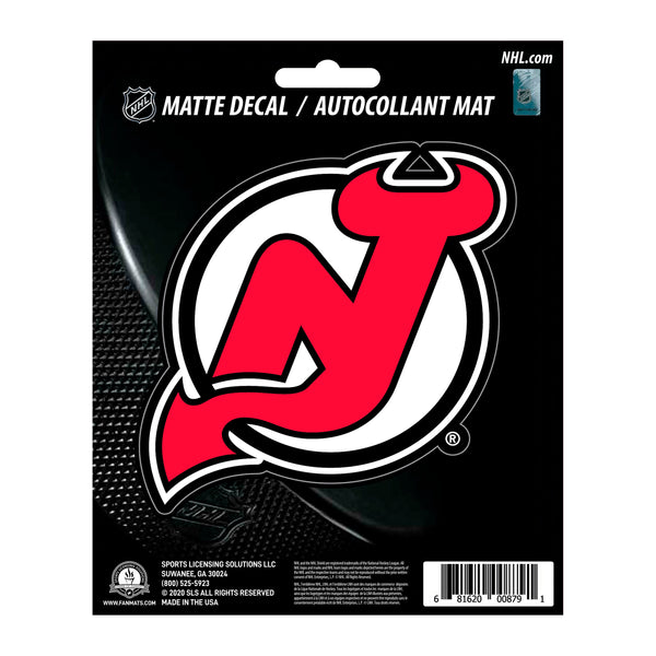 NHL - New Jersey Devils Matte Decal