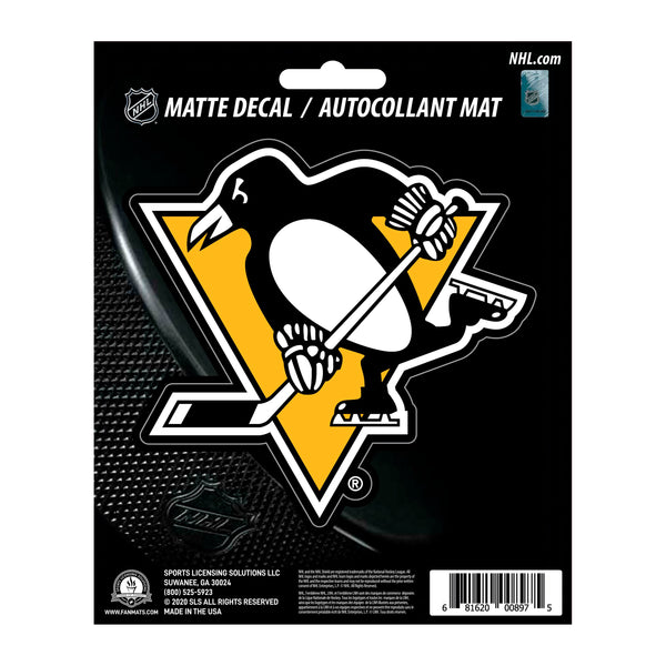 NHL - Pittsburgh Penguins Matte Decal
