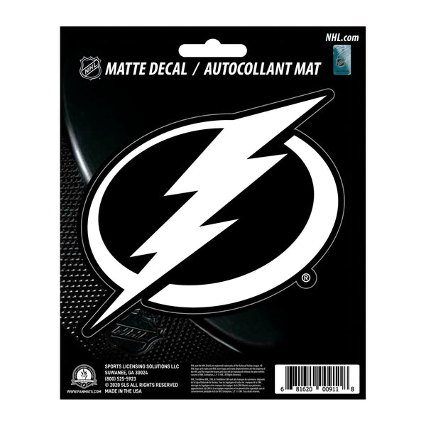 NHL - Tampa Bay Lightning Matte Decal