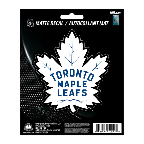 NHL - Toronto Maple Leafs Matte Decal