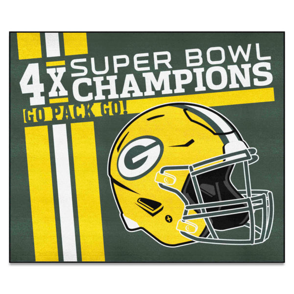 NFL - Green Bay Packers Dynasty Tailgater Mat