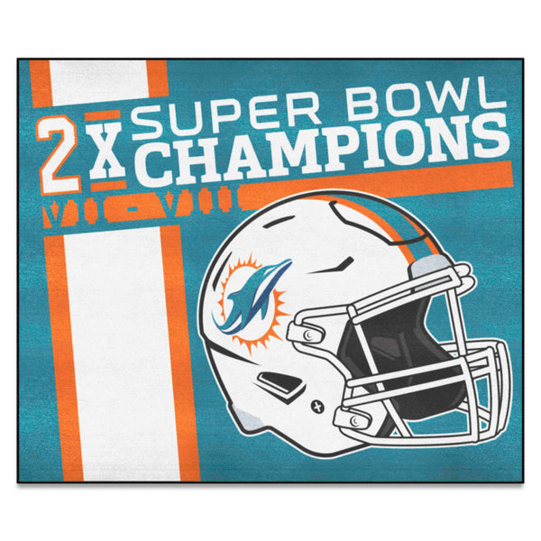 NFL - Miami Dolphins Dynasty Tailgater Mat