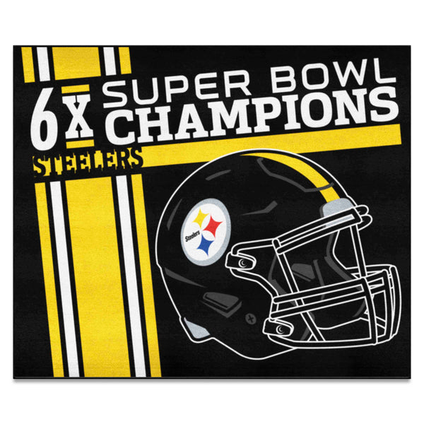 NFL - Pittsburgh Steelers Dynasty Tailgater Mat