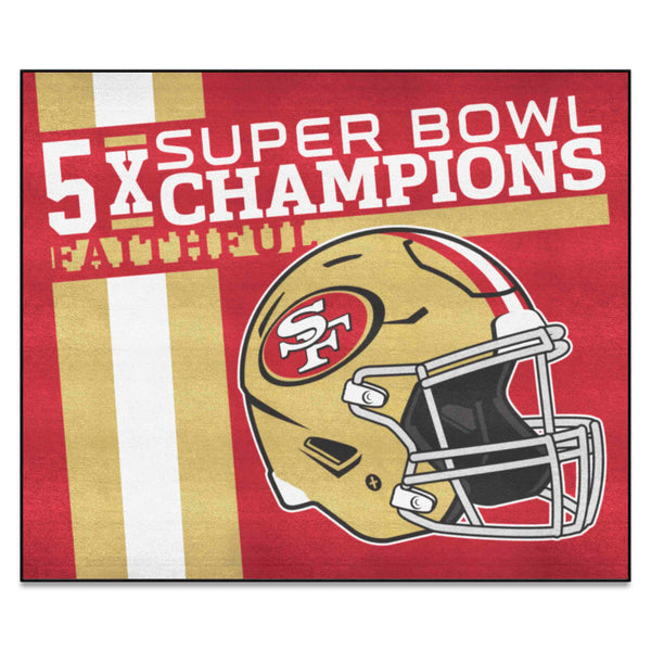 NFL - San Francisco 49ers Dynasty Tailgater Mat