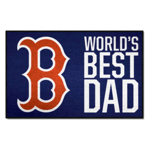 MLB - Boston Red Sox Starter Mat - World's Best Dad