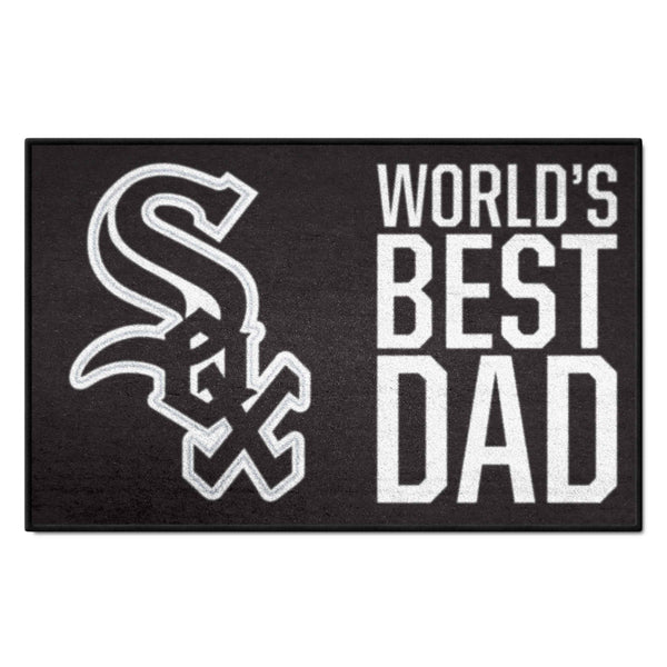 MLB - Chicago White Sox Starter Mat - World's Best Dad