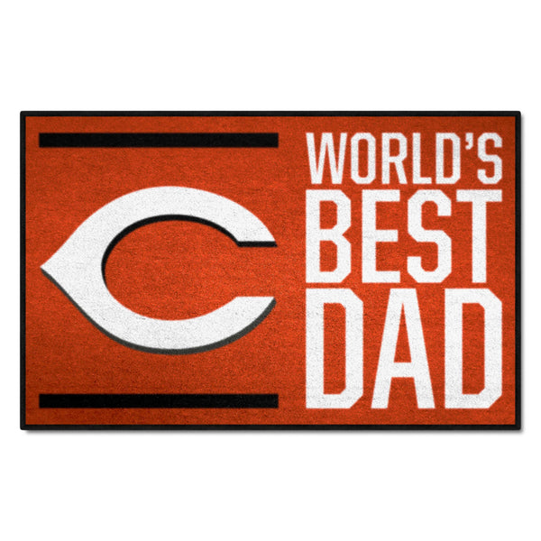 MLB - Cincinnati Reds Starter Mat - World's Best Dad