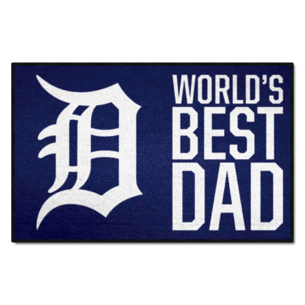 MLB - Detroit Tigers Starter Mat - World's Best Dad