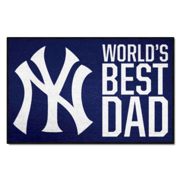 MLB - New York Yankees Starter Mat - World's Best Dad