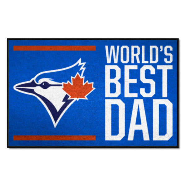 MLB - Toronto Blue Jays Starter Mat - World's Best Dad