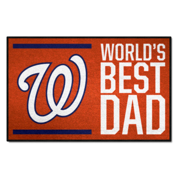 MLB - Washington Nationals Starter Mat - World's Best Dad