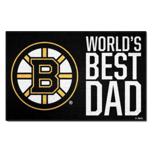 NHL - Boston Bruins Starter Mat - World's Best Dad