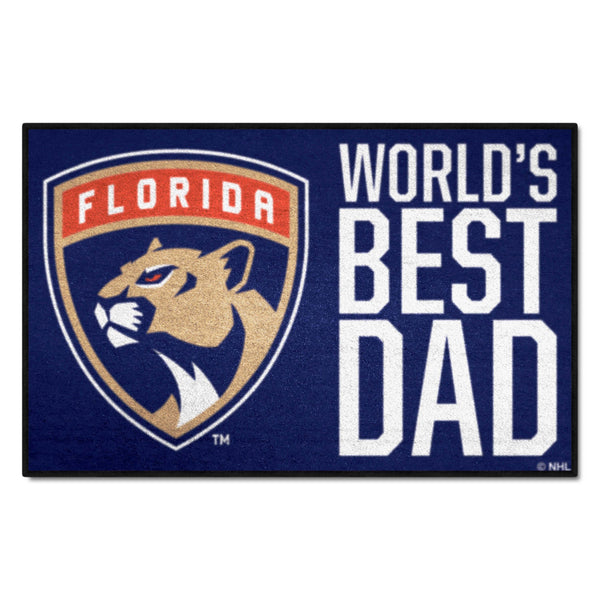 NHL - Florida Panthers Starter Mat - World's Best Dad