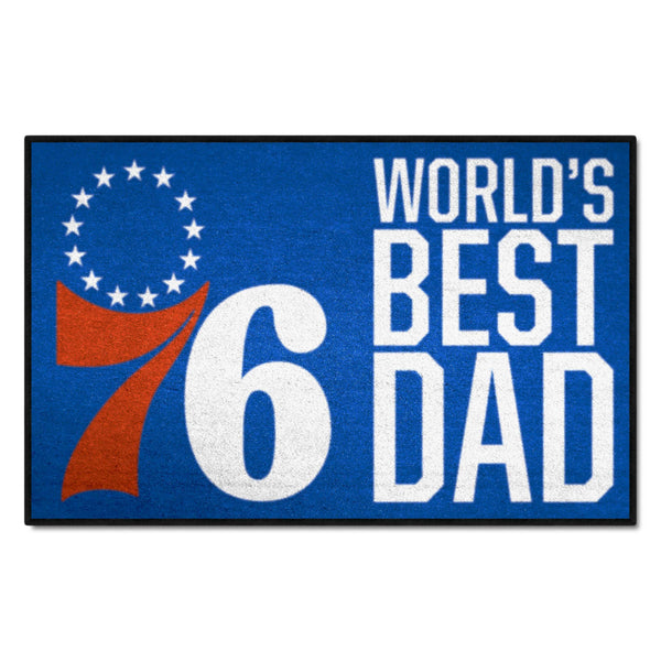 NBA - Philadelphia 76ers Starter Mat - World's Best Dad