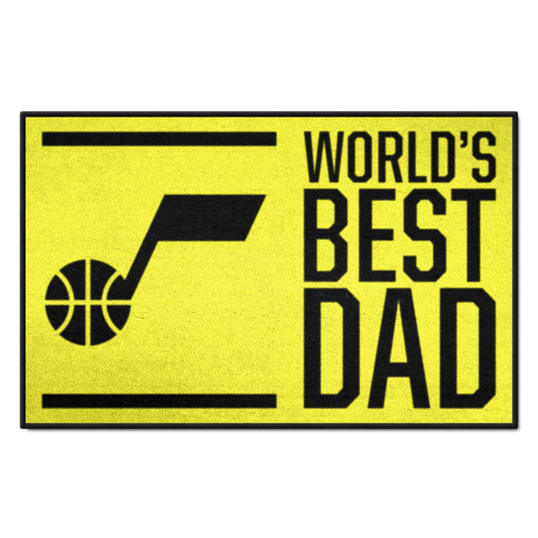'-World's Best Dad Starter Mat-True Sports Fan
