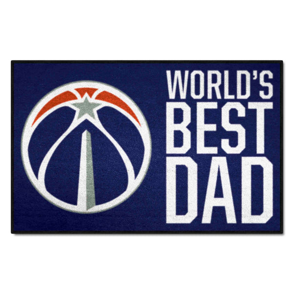 NBA - Washington Wizards Starter Mat - World's Best Dad