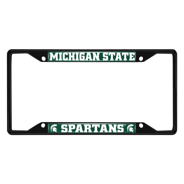 '-License Plate Frame - Black-True Sports Fan